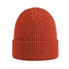 Czapka zimowa z wełny merino - mod. 6060:Rdzawy, Wełna merino